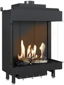 Wkłady kominkowe - Kratki.pl LEO 76/62 prawy na gaz propan LEO/P/76/62/G31/37MBAR - miniaturka - grafika 1