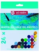 Pozostałe akcesoria dla plastyków - Talens Art Creation Talens ArtCreation rozpuszczalnych w wodzie oelpastelle zestaw 24, płótno, tkanina nie jest dostępne, 1.9 x 16.4 x 21 cm 9029124M - miniaturka - grafika 1