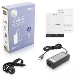 Mitsu ładowarka / zasilacz 20v 3.25a (prostokątny 11.0x4.5 pin - Yoga) - lenovo ZM/LEN20325Y - Zasilacze do laptopów Mitsu ładowarka / zasilacz 20v 3.25a (prostokątny 11.0x4.5 pin - Yoga) - lenovo ZM/LEN20325Y - Zasilacze do laptopów - miniaturka - grafika 2