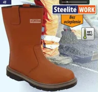 Obuwie robocze - Portwest FW06 But STEELITE RIGGER S1P HRO - wysokie nieocieplane buty robocze z podnoskiem, podeszwa odporna do 300°C - 38-48. - miniaturka - grafika 1