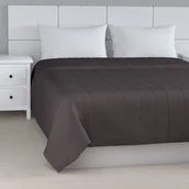 Narzuty - Dekoria Narzuta pikowana w pasy szaro-czarne romby 100 x 160cm Living 836-160-33 - miniaturka - grafika 1