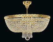 Lampy sufitowe - Elita bohemia Plafon kryształowy na 9 żarówek - Bohemia L 728/9/05 - miniaturka - grafika 1