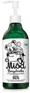 YOPE Miód i Bergamotka Mydło Kuchenne w Płynie Naturalne 500ml - Mydła - miniaturka - grafika 12