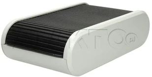 Helit h6218098 pudełko na wizytówki, czarno-jasnoszary H6218098 - Wizytowniki - miniaturka - grafika 2