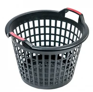 Kompostowniki - Pro Kosz ażurowy eco 25l czarny (420*285mm wys.290mm) - miniaturka - grafika 1