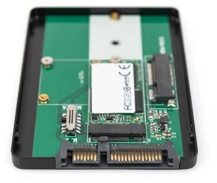 Digitus Kieszeń Assmann 2.5IN SATAHDDENCLOSURE M.2MSATA/3.6GBIT/S SPEED UP TO 520 MB/S DA-71118 - Obudowy i kieszenie na dyski twarde - miniaturka - grafika 9