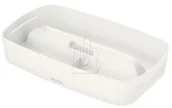 Pojemniki kuchenne - Leitz Organizer MyBox mały z uchwytem biały 53230001 - miniaturka - grafika 1