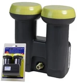 Konwertery satelitarne - Humax Digital Humax cyfrowy odbiornik LNB 212-B Mono Block Single odstęp między mocno 6 stopni, odporny na warunki atmosferyczne obudowa ochronna do 1/2-satelitów 4043745618419 - miniaturka - grafika 1