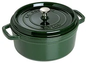 Osłony przeciwsłoneczne do aparatów - Staub Cocotte Single  patelnia do chleba (Single chleba, zielony, żeliwo,,,,, 2,6 L, 22 cm, 4,1 kg) 1102285 - miniaturka - grafika 1
