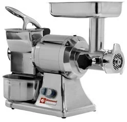 Diamond Maszynka do mielenia mięsa | n°12 z tarka do parmezanu | 800W | 550x300x(H)400mm 12 - Maszynki do mielenia gastronomiczne - miniaturka - grafika 2