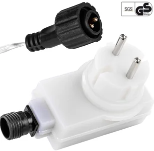 VOLTRONIC KURTYNA ŚWIETLNA ZWISAJĄCE LAMPKI SOPLE 3x6M 600 LED 30010252 - Oświetlenie świąteczne - miniaturka - grafika 6