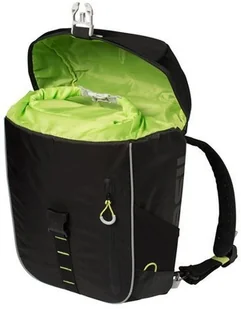 BASIL BASIL MILES DAYPACK 17L black lime B-17750 Plecak B-17750 - Plecaki - miniaturka - grafika 4