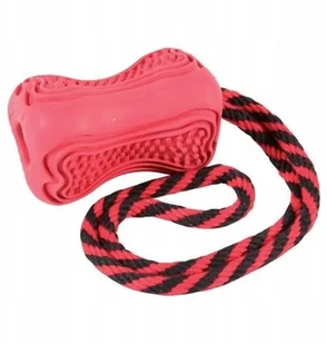 Zolux Zabawka kauczukowa ze sznurem Titan S Twarda - Zabawki dla psów - miniaturka - grafika 2