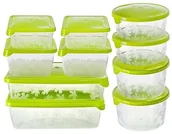 Pojemniki kuchenne - Branq DOSTAWCA Komplet 10 Pojemników Rukkola 9979 BRA000236 - miniaturka - grafika 1