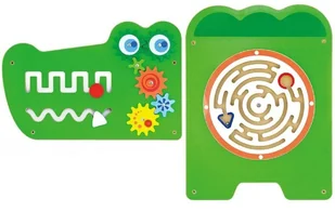 Viga Viga, sensoryczna tablica manipulacyjna Krokodyl - Tablice dla dzieci - miniaturka - grafika 5
