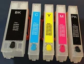 Dodatki do drukarek i skanerów - Epson Kartridże zamienne wieczne do XP610/620/710/712/810/820 catalog96629 - miniaturka - grafika 1