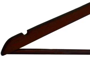 Wieszak drewniany RONDO komplet 10 szt ciemny brąz W.RONDO.C.BR.10.FSC - Wieszaki do szafy - miniaturka - grafika 2