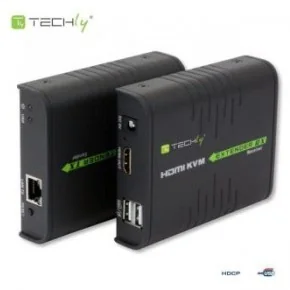 TECHLY TECHLY Extender HDMI + USB po skrętce Cat.5/5e/6 120m 028214 - Pozostałe akcesoria sieciowe - miniaturka - grafika 3