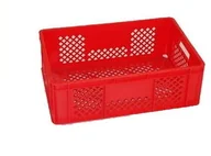 Pojemniki przemysłowe - Artech Pojemnik skrzynka plastikowa EURO 200-5 CZERWONA AZART 200 CZERWONA AZART - miniaturka - grafika 1