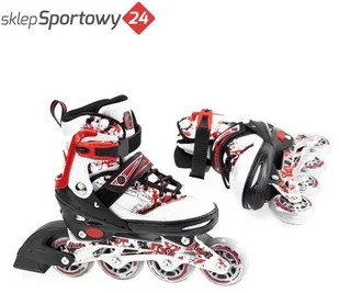 Nils EXTREME ŁYŻWOROLKI NJ3012 A ROZM S CZERW EXTREME 16-00-089 - Rolki - miniaturka - grafika 9