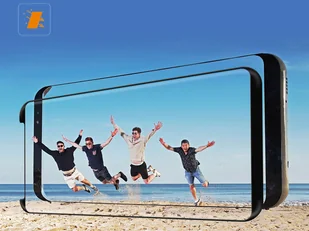 Mocolo TG+3D szkło case friendly Samsung Galaxy S9 czarne - Szkła hartowane na telefon - miniaturka - grafika 6