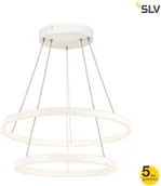 Lampy sufitowe - Spotline SLV ONE DOUBLE PD DALI UP/DOWN wewnętrzna lampa wisząca LED biała przełącznik CCT 3000/4000 K 1004768) SLV 1004768 - miniaturka - grafika 1