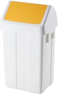 Kosze na śmieci - Kosz pojemnik na śmieci do segregacji odpadów żółty 25L 4 - miniaturka - grafika 1