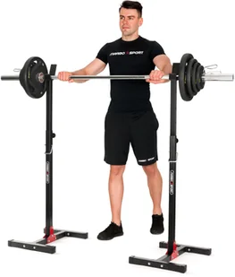 Marbo Sport Stojaki pod sztangę regulowane (2 sztuki) MH-S201 - 1007370 - Stojaki na hantle i obciążenia Marbo Sport Stojaki pod sztangę regulowane (2 sztuki) MH-S201 - 1007370 - Stojaki na hantle i obciążenia - miniaturka - grafika 3