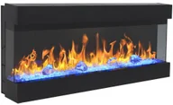 Kominki elektryczne - AFLAMO Kominek elektryczny IMPERIAL 43 AFLAMO - miniaturka - grafika 1