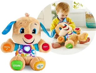 Fisher Price Szczeniaczek Uczniaczek Poziomy Nauki FPM71 - Zabawki interaktywne dla dzieci - miniaturka - grafika 14
