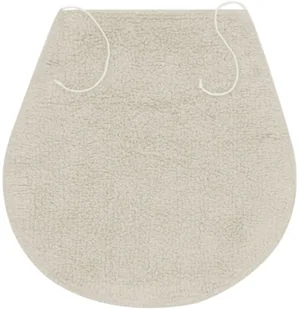 vidaXL 3-częściowy zestaw mat łazienkowych, tkanina, biały - Dywaniki łazienkowe - miniaturka - grafika 4