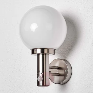 Lampenwelt NADA ze stali szlachetn z czujn - Lampy ogrodowe - miniaturka - grafika 2