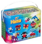 Zabawki kreatywne - Hama Ironing beads in Bucket-Mix (067) 30.000th. 208-67 - miniaturka - grafika 1