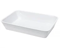 Naczynia żaroodporne - Kuchenprofi Naczynie żaroodporne biały, L, 35x24x6 cm - miniaturka - grafika 1