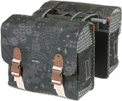 Sakwy rowerowe - Basil Bohme Double Bicycle Bag MIK 35l, charcoal 2021 Sakwy 18049 - miniaturka - grafika 1