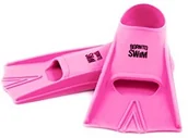 Pływanie - BornToSwim Bor NTO Swim dzieci Junior silikonowe krótkie Training do pływania płetwy do pływający mmtra ining wygodne płetwy Training płetwy, różowy FIN-XX-U-J - miniaturka - grafika 1