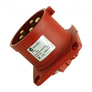 TP Electric Wtyczka tablicowe zwrotnica faz prosta 5P 16A 400V IP44 75x75 2177 3105-354-1600 - Osprzęt siłowy - miniaturka - grafika 4