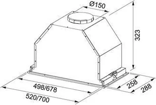 Franke FBI 737 XS LED - Okapy kuchenne - miniaturka - grafika 3