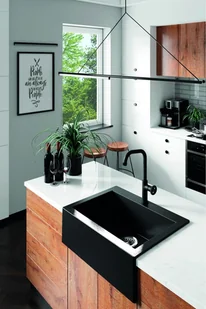 Laveo Komodo czarny 1-komorowy | SBK710T - Zlewozmywaki - miniaturka - grafika 3