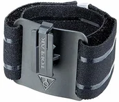 Akcesoria do MP3 - TOPEAK Topeak Ridecase bransoletka na smartfon dla dorosłych, uniseks, czarna, obwód nadgarstka 17-45 cm 15800049 - miniaturka - grafika 1