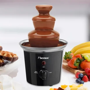 BESTRON Bestron Fontanna czekoladowa, ACF300, czarna - Zestawy do fondue - miniaturka - grafika 3