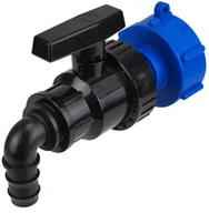 Zawory i kraniki - Tycner Zawór spustowy 1" z redukcją do IBC - miniaturka - grafika 1