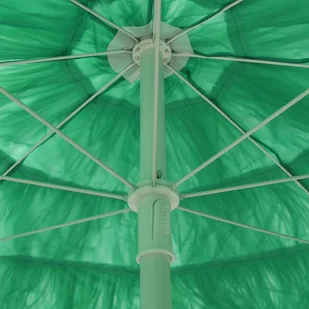 VidaXL Parasol plażowy, zielony, 300 cm 314699 VidaXL - Parasole ogrodowe - miniaturka - grafika 2