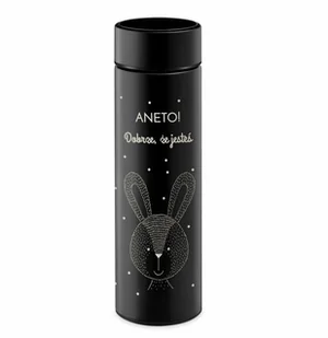 Murrano Kubek termiczny Termos z wyświetlaczem LED z grawerem dla niej na KUB-E-BK-022 - Kubki termiczne - miniaturka - grafika 3