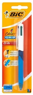 BIC Długopis 4 Colours Grip Medium - Przybory szkolne - miniaturka - grafika 2