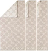 Ręczniki - Joop! ręczniki 50x100 cm cornflower 3 szt piaskowy - miniaturka - grafika 1