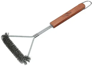 Kuchenprofi Szczotka do grilla ze stalowym włosiem 30 cm Kuchenprofi brązowa KU-1066792838 - Akcesoria do grilla - miniaturka - grafika 2