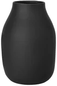 Wazony i flakony - Blomus PEAT COLORA Wazon do Kwiatów - Czarny 65701 - miniaturka - grafika 1