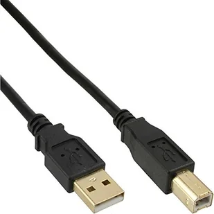 InLine Kabel USB - USB2 m - pozłacane styki - czarny 34518S - Kable USB - miniaturka - grafika 2