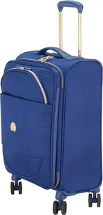 Delsey Walizka kabinowa poszerzana Montrouge 55 cm SLIM Niebieska 002018803-02 - Walizki - miniaturka - grafika 10